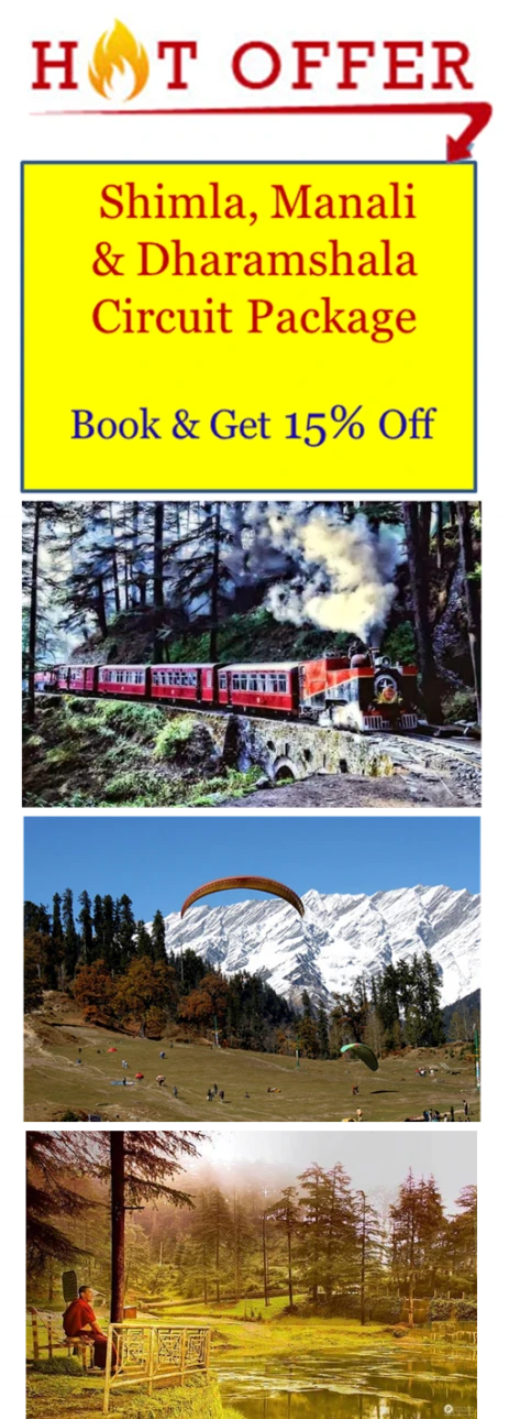Shimla Manali Dharamshala package tour